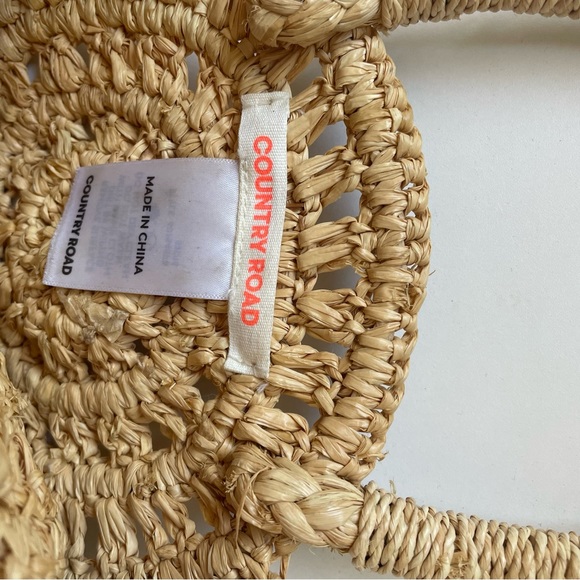 Country Road Small Raffia Bag - Picture 4 of 7